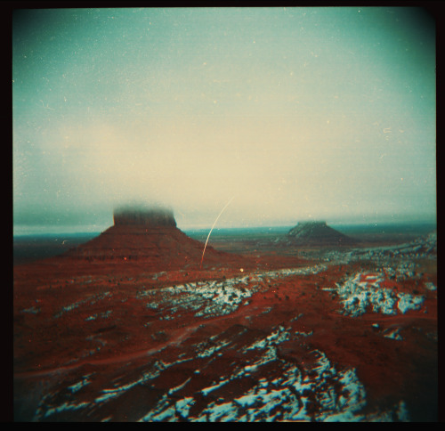 Monument Valley, Navajo Nation Tribal Park, Utah.120mm film shot with my Holga.