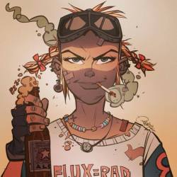 alancmartin:  Tank Girl by the great Brett