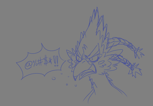 half-scratchscribbles: It started off with me just wanting to draw Revali in my own casual style rat