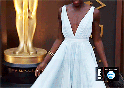 svgarbabyinthemaking:  soulstryder:  Lupita Nyong’o on the red carpet of the 86th Annual Academy Awards  God 