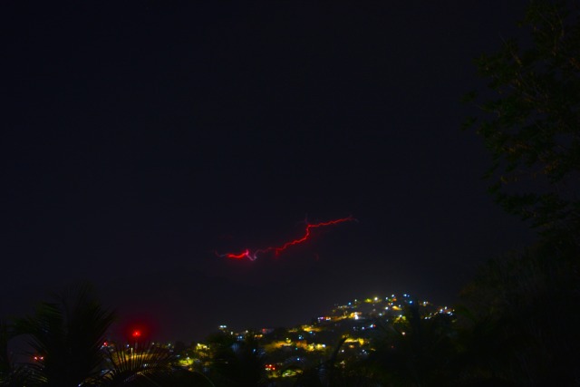 Volcanic lightning  porn pictures