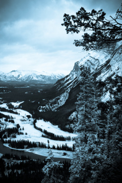 4nimalparty:  Tunnel Mountain Lookout (by