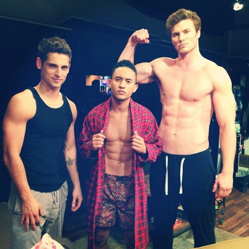 XXX  Jean-Luc Bilodeau, Tahj Mowry and Derek photo