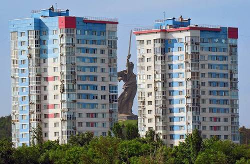 natasha-from-russia:Motherland monument, Volgograd, Russia