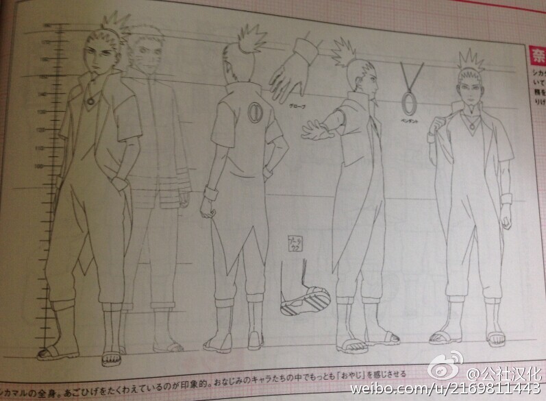 Masterpost sketches for Boruto the movie :