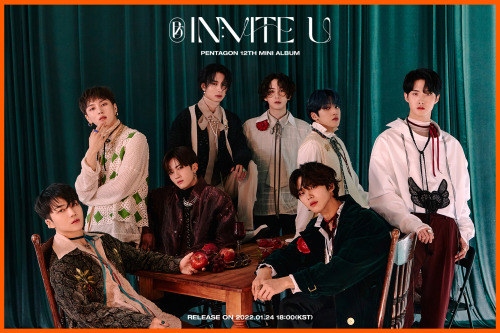 pentagon – “in:vite u” 12th mini album concept image (flare ver.)