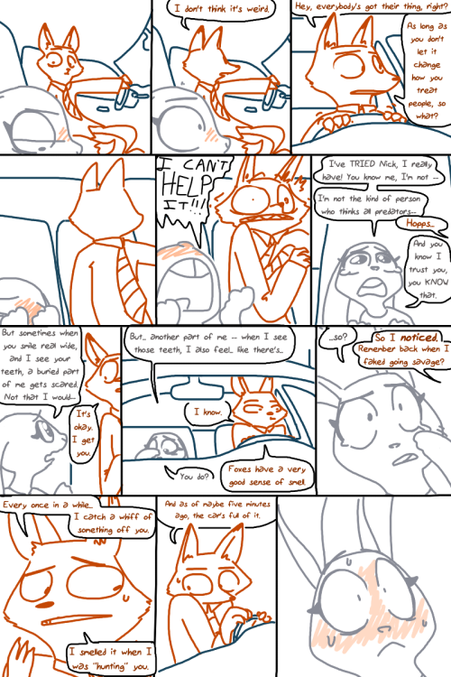 tgweaver:  The Late Stake Starring Judy Hopps and Nick Wilde An Adults-Only comic set in Zootopia. This comic contains both spoilers and lewd / NSFW content.This set includes both Part 1 (up to Hour 4) and Part 2. I try not to self-advertise, but if you