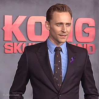 thehumming6ird:Tom Hiddleston attends the LA Premiere of Kong:Skull Island, 8 March 2017