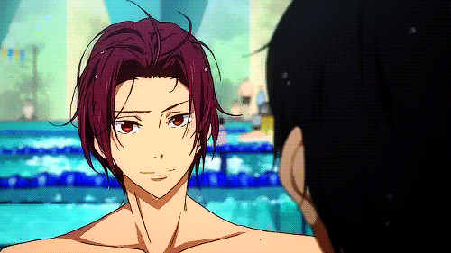 fencer-x:  I love how unsettled in a good way Haru is by the way Rin looks at him.