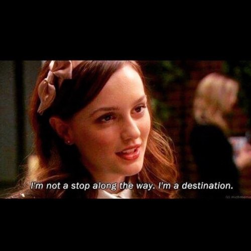 yes girl #gossipgirl #blairwaldorf