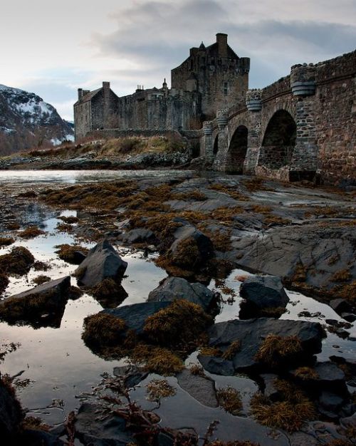 mycelticheart:  Eilean Donan Castle   Isn’t that the castle from the movie Highlander?  That movie was so good and bad at the same time.  