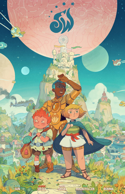 boyasun:  5worldsteam:  5 Worlds, our new graphic novel series from Random House, has finally been a