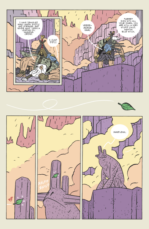 andrewmaclean: 14 (non-spoiler) pages of the 280 in HEAD LOPPER, VOL. 1: THE ISLAND OR A PLAGUE