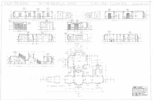 Finished The FDI course last Week In draftsmanship, at Pinewood Studios, Here’s some of the Drawings