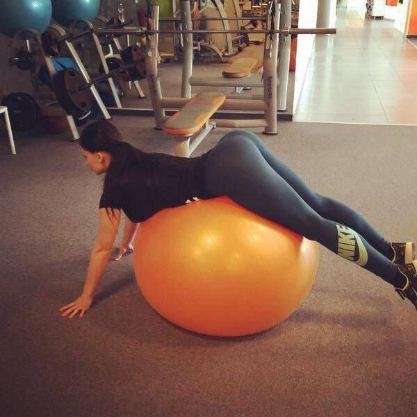 A Babe In Yoga Pants