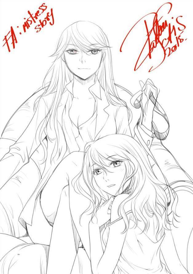 Ratana’s fanart for The Mistress Story