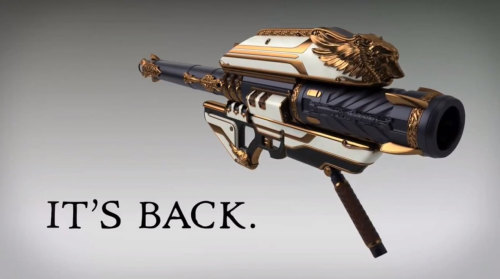 Oh my…Update - You can get the new v2.0 Gjallarhorn from a quest line in Rise of Iron but it 