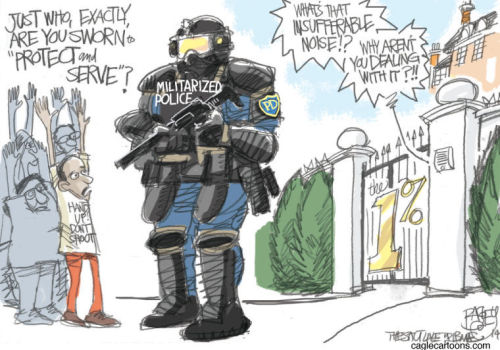 cartoonpolitics:  “The country is governed for the richest, for the corporations, the bankers, the land speculators, and for the exploiters of labor”  .. (Helen Keller)