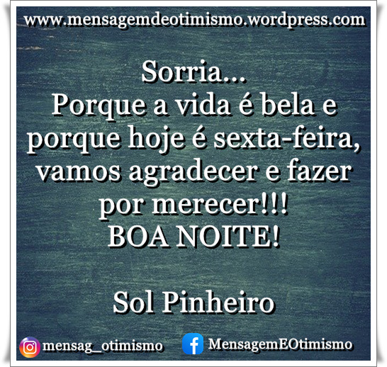 Mensagem Bom final de semana “Descansar e Refletir” – Mensagem de Otimismo