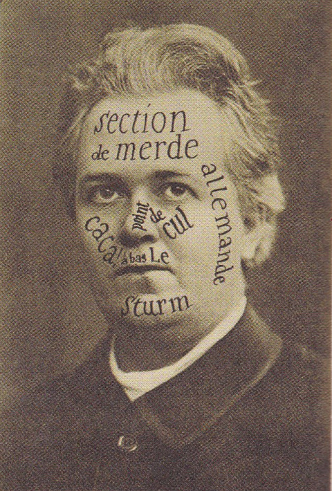 XXX kvetchlandia:Raoul Hausmann     Postcard photo