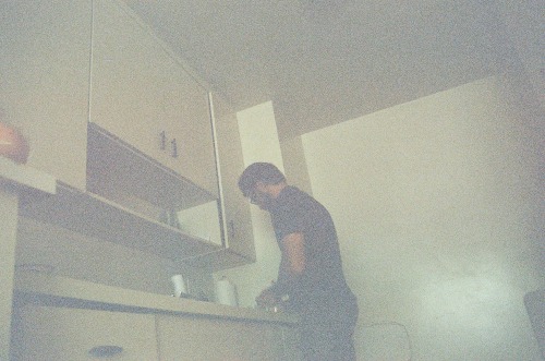 constantly harassing my friends jamesbanasiak in west hollywood ca35mm film