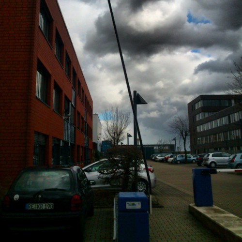 This #gate Should Have Been Straight #niklas #Dortmund (en Technologiepark Dortmund)