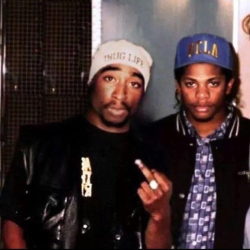 hip-hop-fanatic:  2Pac x Eazy E