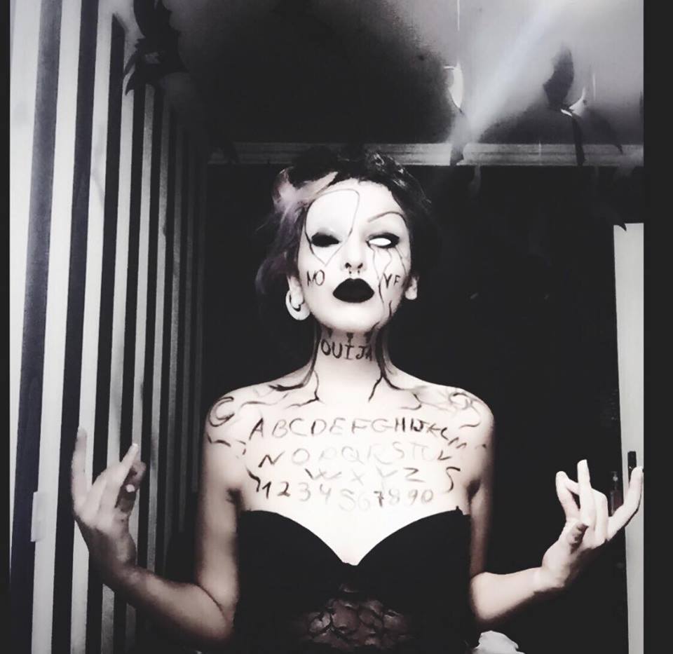 fuck-until-we-overdose:- Don’t Mess With Ouija Boards - I messed up the makeup