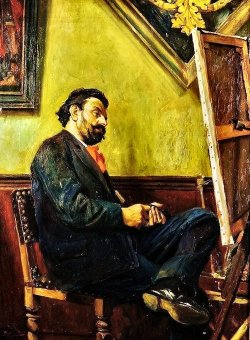 ‘Self Portrait’ by belgian painter Henri