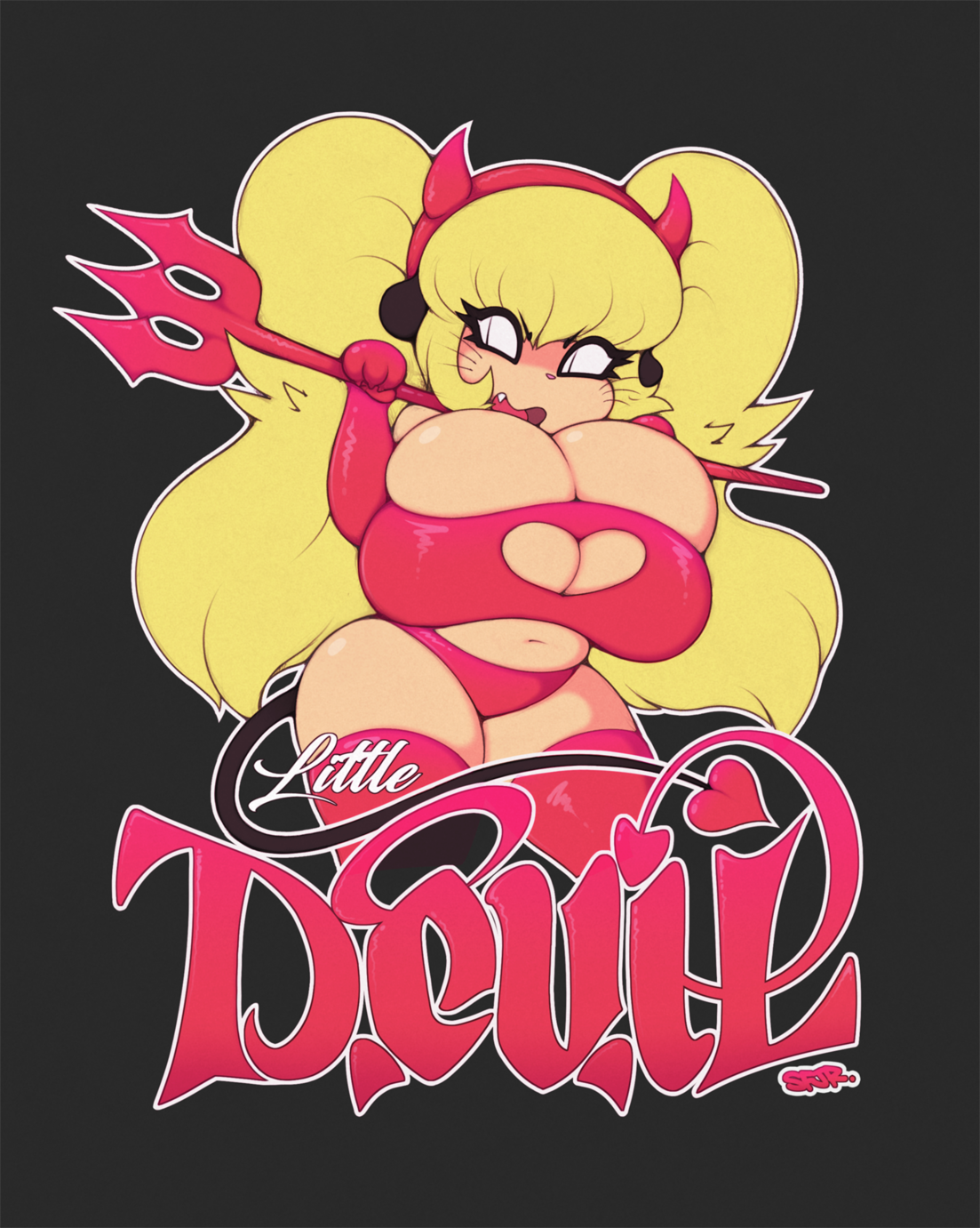 the-tiffy-titty-committee:   ~ Little Devil ~ Tiffy x Nicky Halloween special! Funded