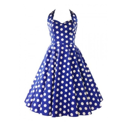 Vintage polka dot dress