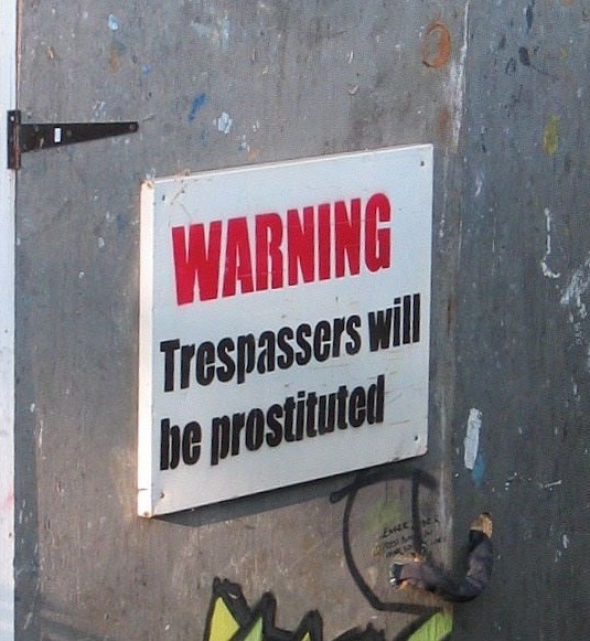 Must be the red light district