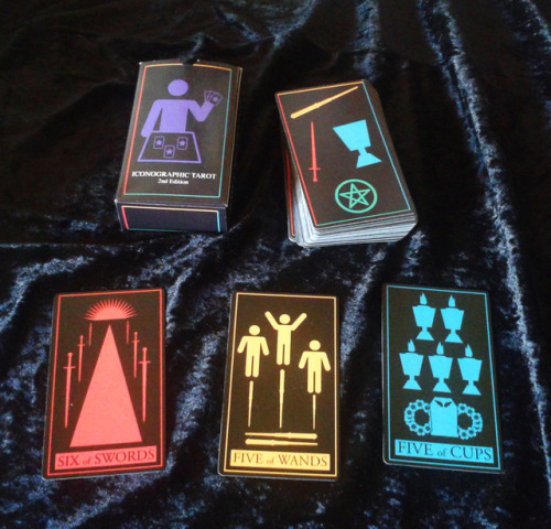 The Past, Present, And Future. I Always Find It Interesting How I Can Think About These Cards One Way
