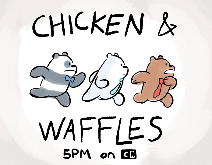 wedrawbears:  Day four of the BEAR STACK! TONIGHT at 5PM on Cartoon Network be sure