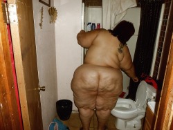 ssbbwlovefatgirl:  Ssbbw au toilette tellement parfait