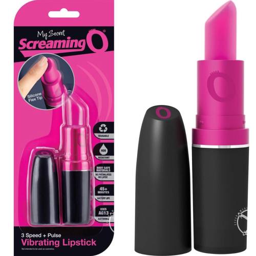 My Secret O lipstick for #discreet #vibrator porn pictures