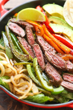 verticalfood:  Steak Fajita Salad