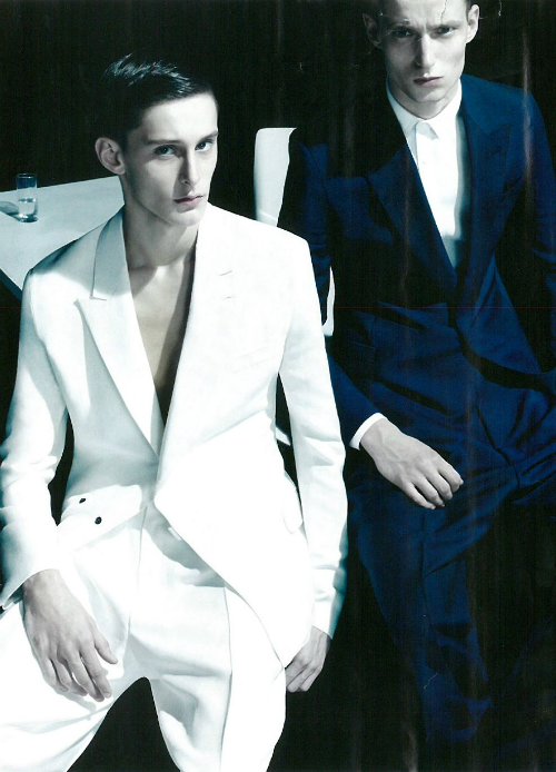 uberhommes:  Lanvin Menswear Spring/Summer 2014 Advertising Campaign. 