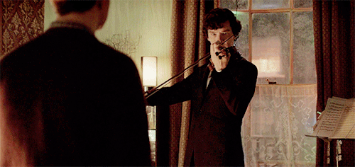 theleftpill:  violincameos: “Happy New Year, John” Happy New Year everyone!