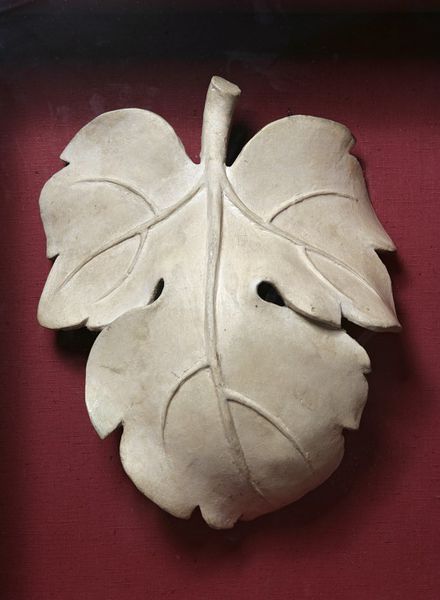 Fig Leaf for David, ca. 1857 - made for the cast of David at the V&AThis fig-leaf was hung on th