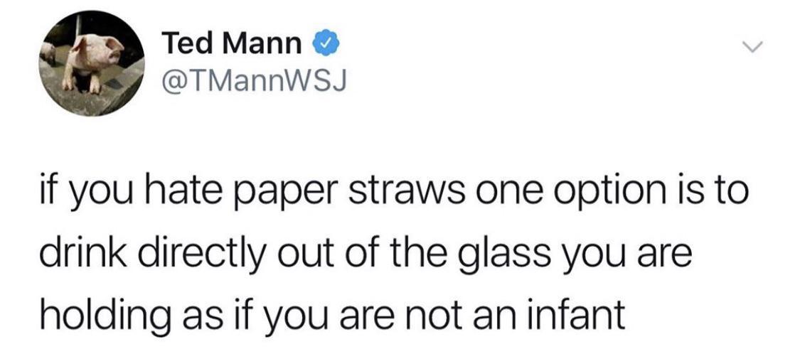 These straws sure have triggered a few of you 😅 it was never that