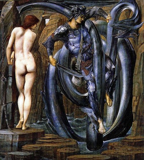 worldofmythology: Perseus Cycle 7: The Doom Fulfilled. Edward Burne-Jones (1833–1898)
