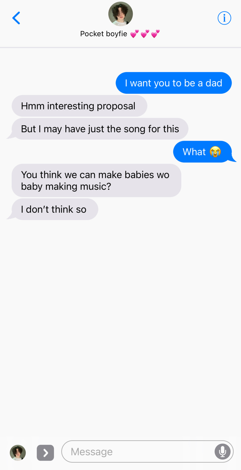 Text Smau Idea: Svt Members When You Text Them 'i Want You To Be A Dad'