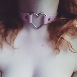concupiscentkitten:  I feel prettier wearing a collar than I ever have being free.   Something I&rsquo;ve always wanted.