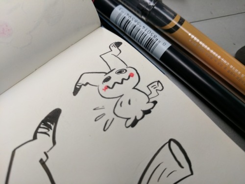 themsjolly: Mimikyu doodles!