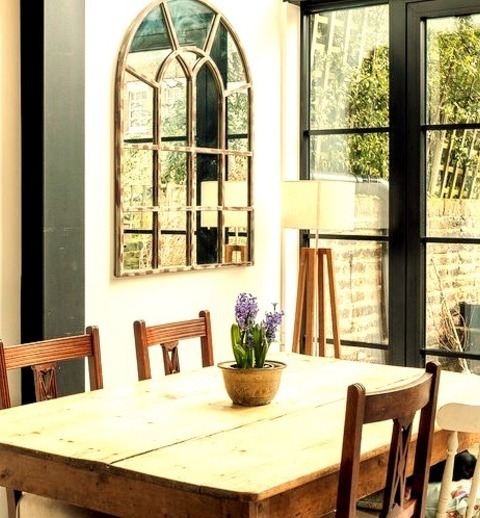 Transitional Dining Room London A Sizable Image Of A Combined Kitchen And Dining Room In A Transitional