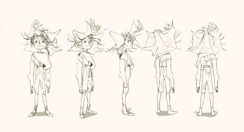Some development for a project.Something about a boy traveling through the forest and little towns, 
