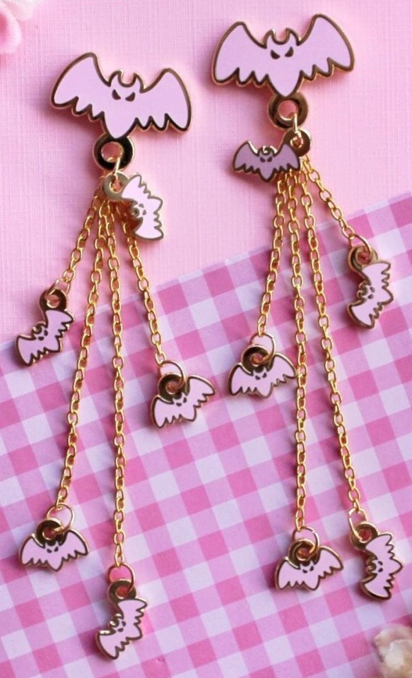 Enamel Earrings