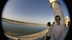 george-harrison-is-my-boyfriend:  George Harrison’s fisheye self portraits in India, September 1966. 