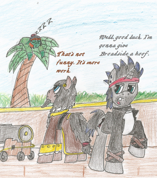 plunderismagic:  I apologize for my lateness with these updates. I’ve kinda been set up to work 5 days a week instead of 4 now. Hey, it’s good for the wallet, so, I can’t really complain.  x3